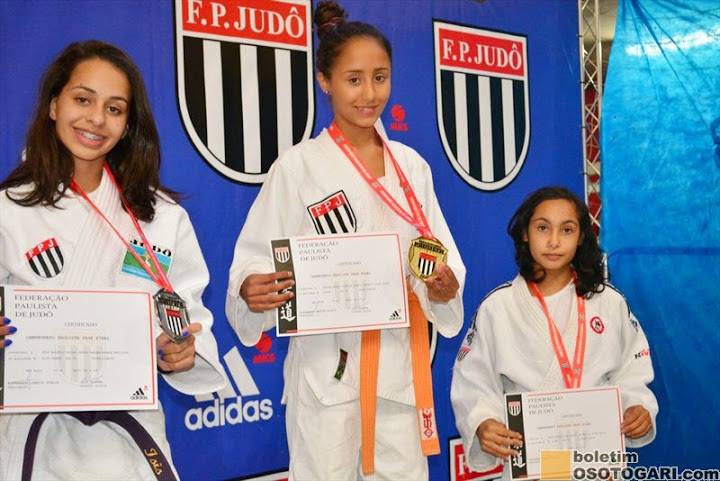 Larissa Campeã Paulista de Judô 2014